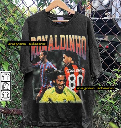 Ronaldinho Retro Football Shirts & Clothing 